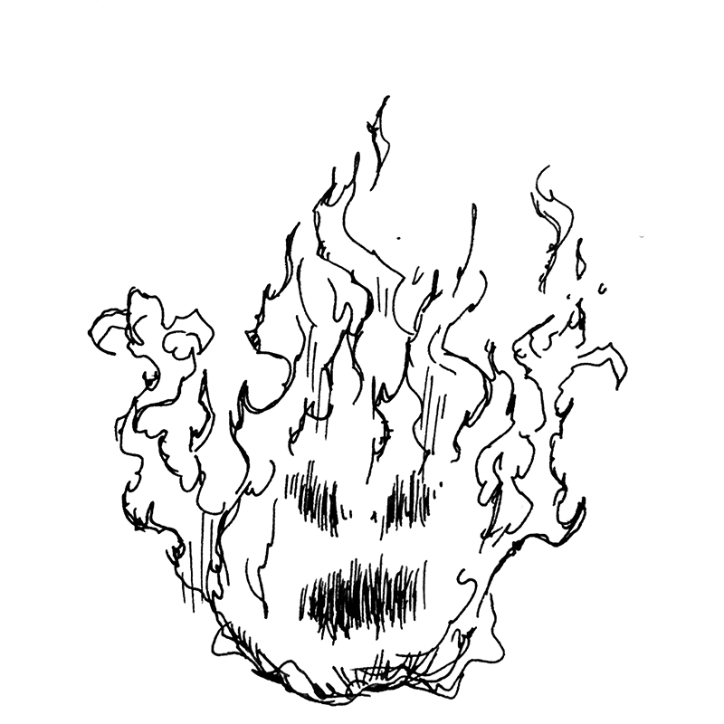 Раскраска лава лава а4. Костер эскиз. Костер скетч. Элементали огня воды земли воздуха. Элементаль рисунок карандашом.